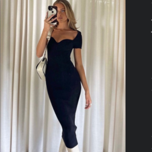 Princess Polly Dresses Princess Polly Knit Midi Dress Poshmark